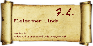 Fleischner Linda névjegykártya